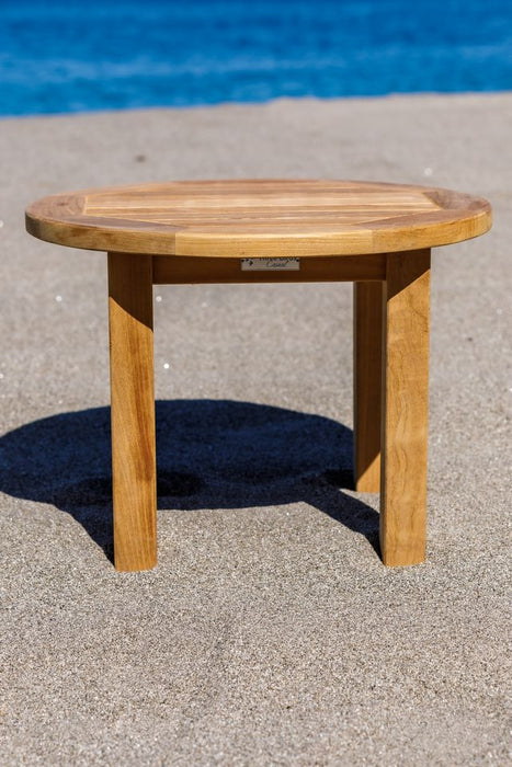 Three Birds Casual Canterbury Low Round Side Table 20"