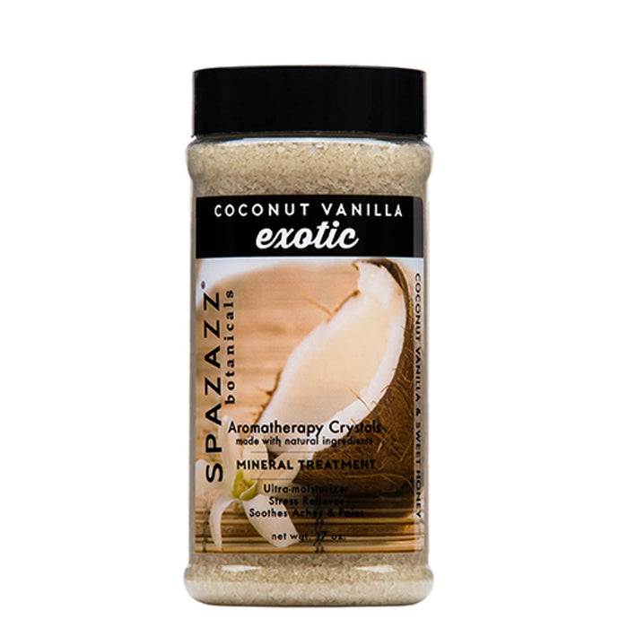 Spazazz Spa Crystals-Exotic Coconut Vanilla