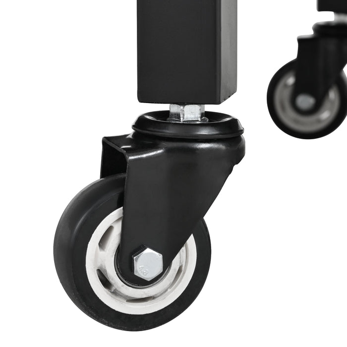 K&K 72.4' Large Grill Table for Big Green Egg