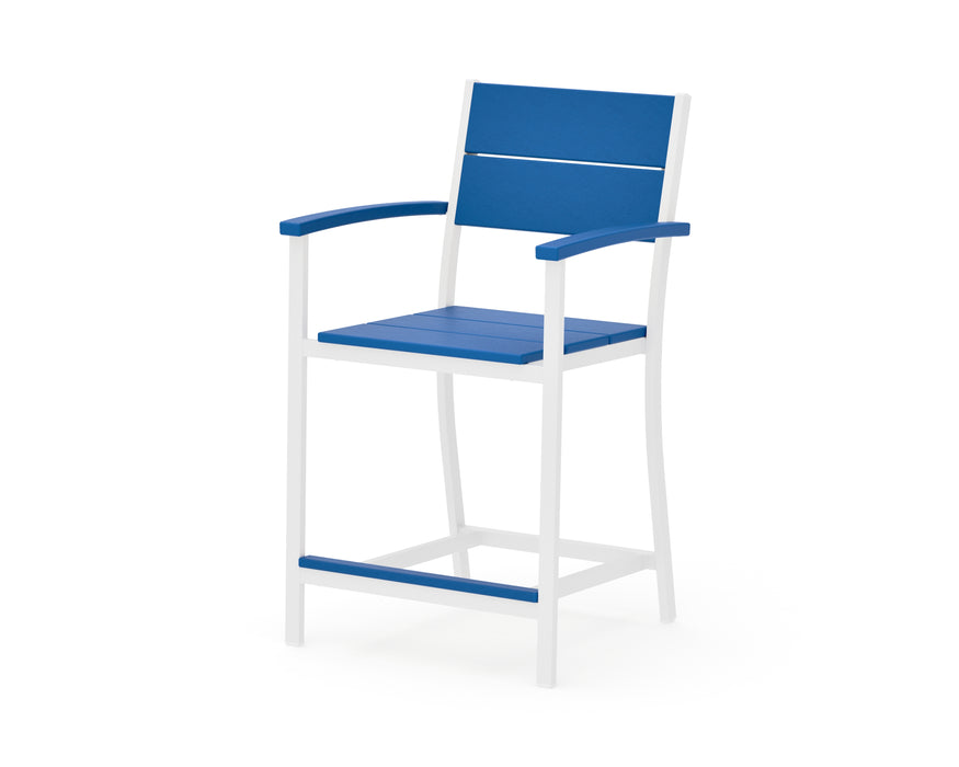 POLYWOOD® Main Street Counter Arm Chair