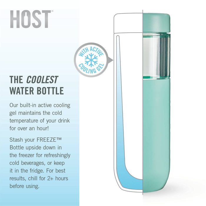 FREEZE™ Bottle Insulated w/ Active Cooling Gel - Mint