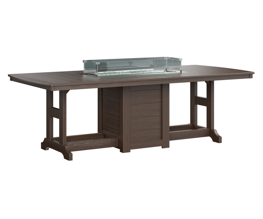 Berlin Gardens Garden Classic 96″ Fire Pit Bar Table