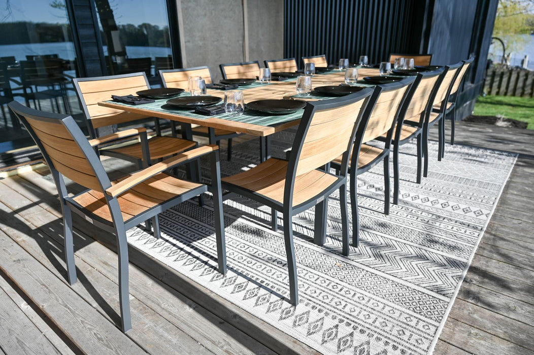 Three Birds Casual SoHo Rectangle Extension Table 80"-115"