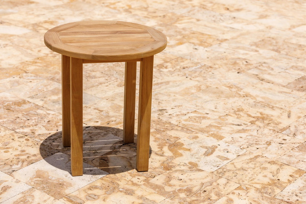 Three Birds Casual Canterbury Tall Round Side Table 20"