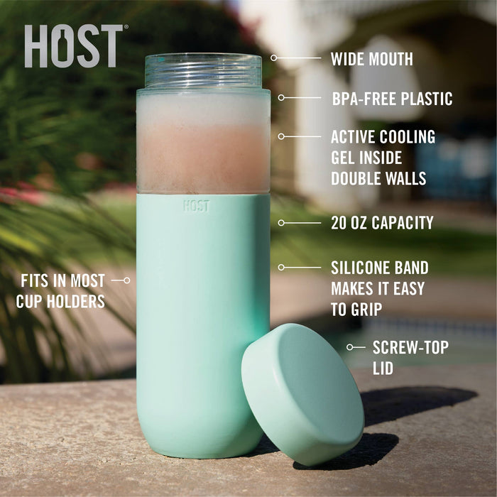 FREEZE™ Bottle Insulated w/ Active Cooling Gel - Mint