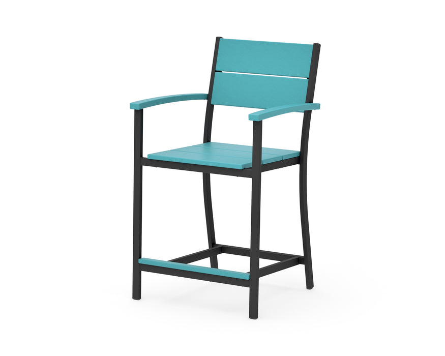 POLYWOOD® Main Street Counter Arm Chair