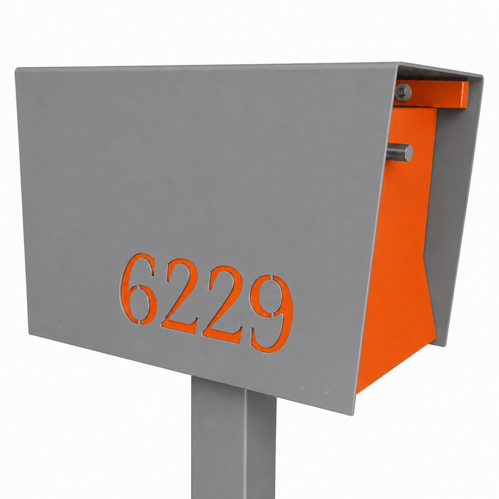 UptownBox-2.0 in DESIGNER GREY - Modern Mailbox