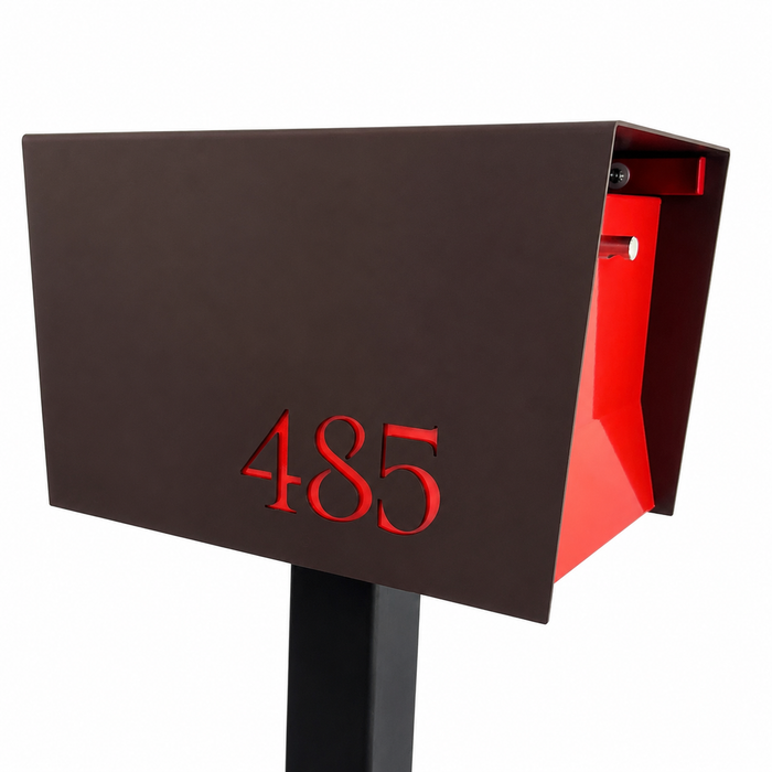 UpTown Box-2.0 in COCONUT - Modern Mailbox