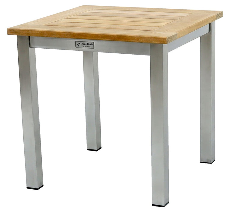 Three Birds Casual Avanti Tall Square Side Table 20"