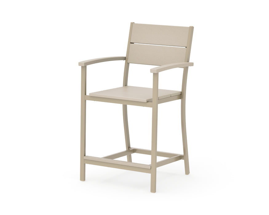 POLYWOOD® Main Street Counter Arm Chair