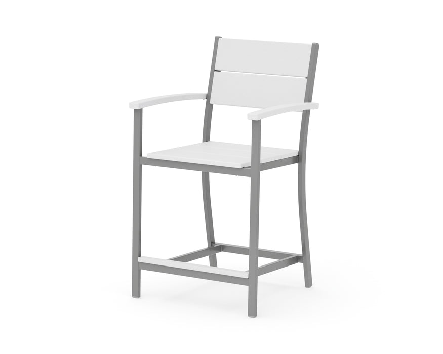 POLYWOOD® Main Street Counter Arm Chair
