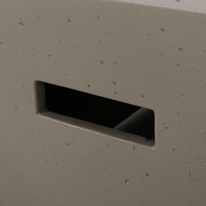 Rectangle 14.75' MGO Fire Pit - 50,000 BTU