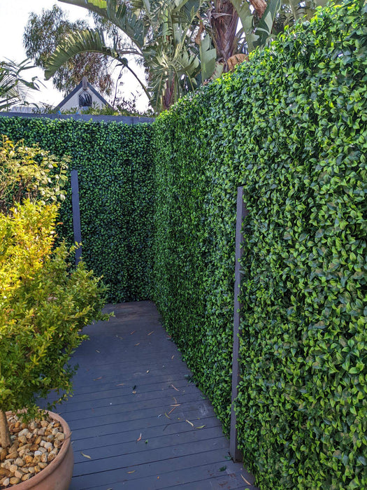 Jasmine Artificial Green Wall 40" x 40" 11SQFT Commercial Grade UV Resistant