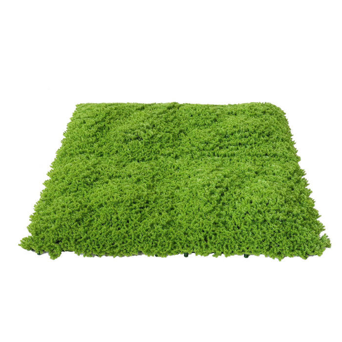 Faux Evergreen Moss Mat 40" x 20" 5.5 SQFT UV Resistant Commercial Grade UV Resistant