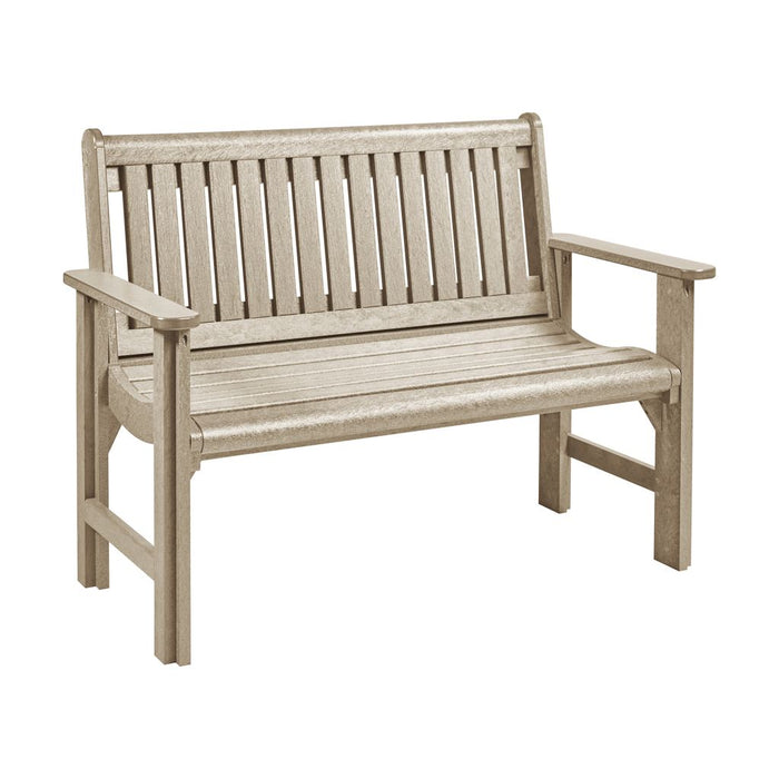 C. R. Plastic 4' Garden Bench