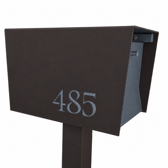 UpTown Box-2.0 in COCONUT - Modern Mailbox