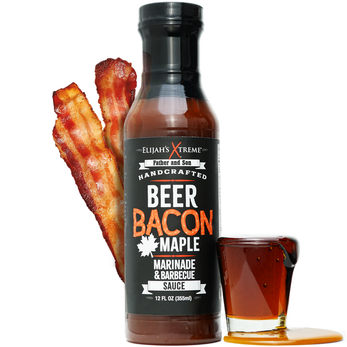 Beer Bacon Maple & Bourbon Blueberry Chipotle BBQ Set