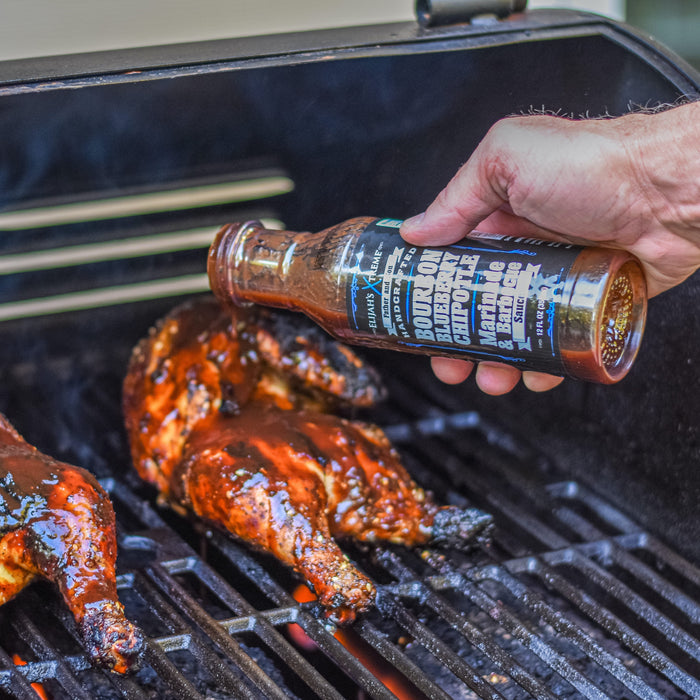 Beer Bacon Maple & Bourbon Blueberry Chipotle BBQ Set