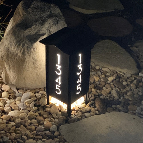 RadiantLight 14" ADDRESS MARKER Landscape Light - Garden Light