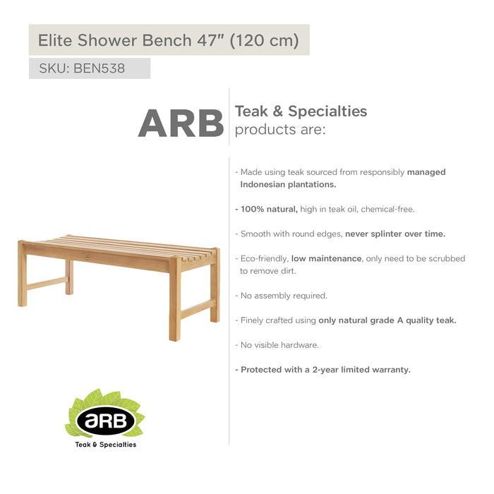 ARB Teak Bench Elite 47"