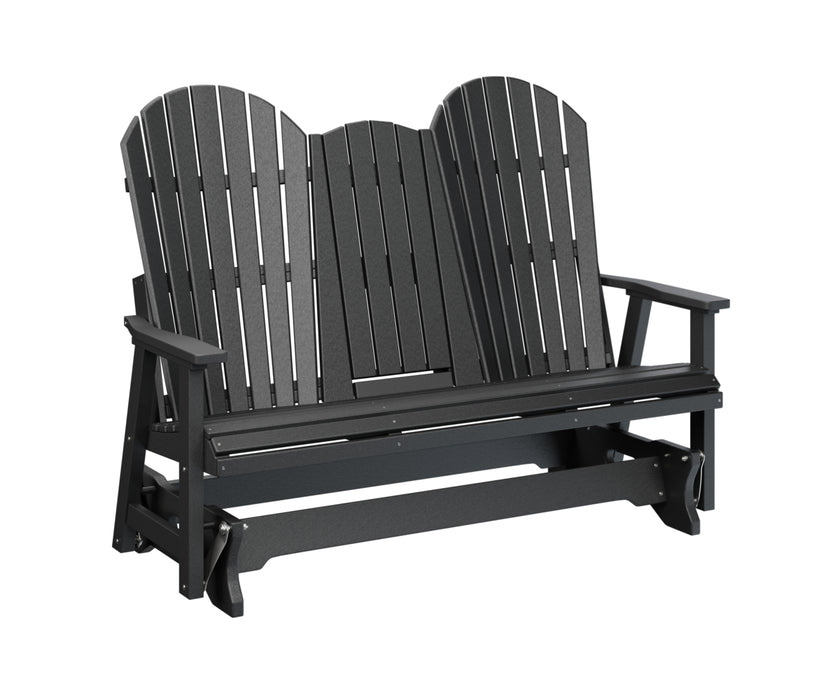 Berlin Gardens Comfo Back Premium 5′ Three Seat Glider with Console