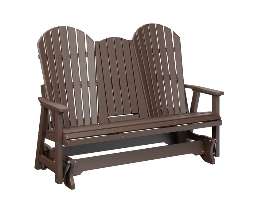 Berlin Gardens Comfo Back Premium 5′ Three Seat Glider with Console
