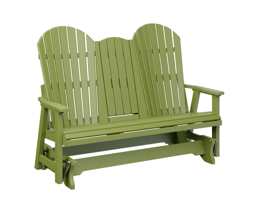 Berlin Gardens Comfo Back Premium 5′ Three Seat Glider with Console