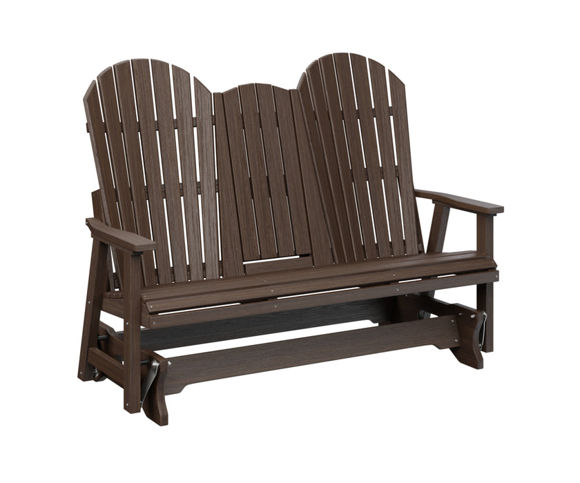 Berlin Gardens Comfo Back 5′ Three Seat Glider with Console