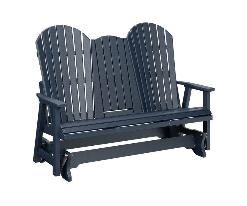 Berlin Gardens Comfo Back Premium 5′ Three Seat Glider with Console