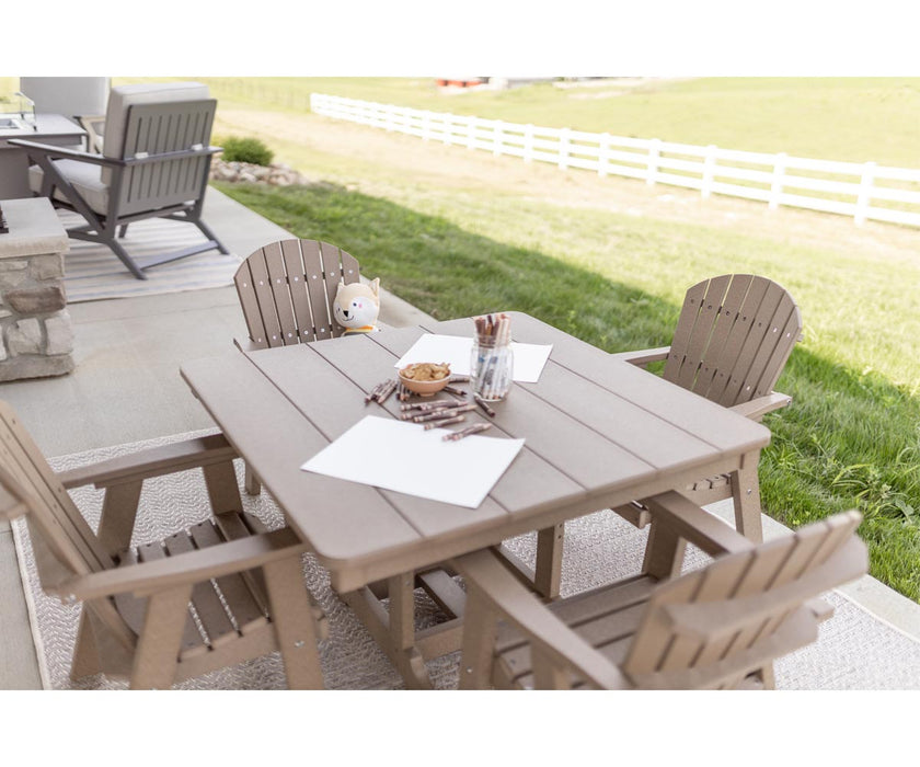 Berlin Gardens Kids Comfo 33″ Square Table