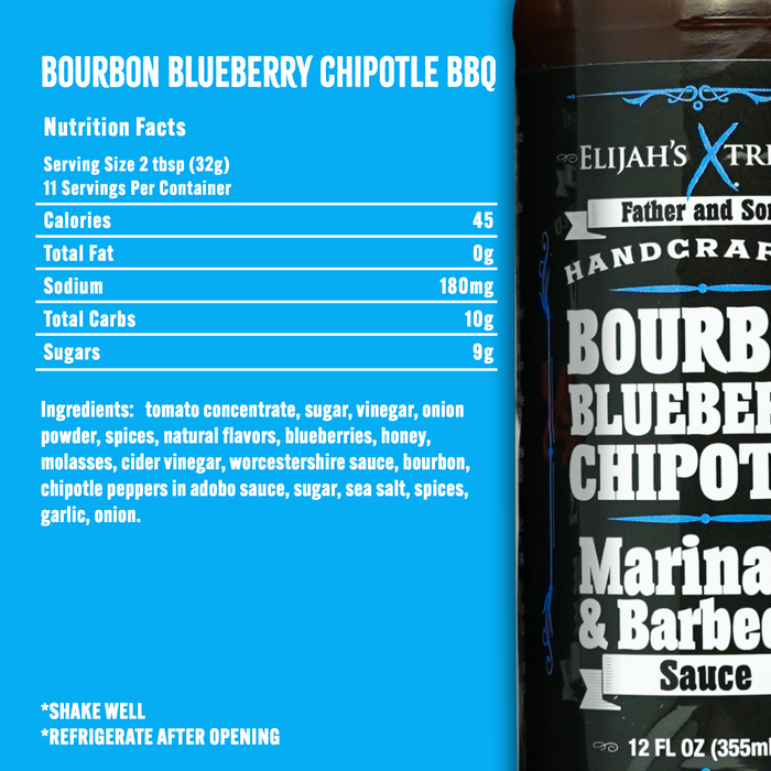 Beer Bacon Maple & Bourbon Blueberry Chipotle BBQ Set