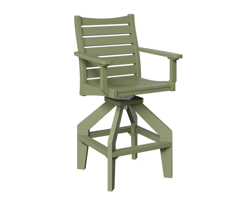Berlin Gardens Bristol Swivel Bar Chair