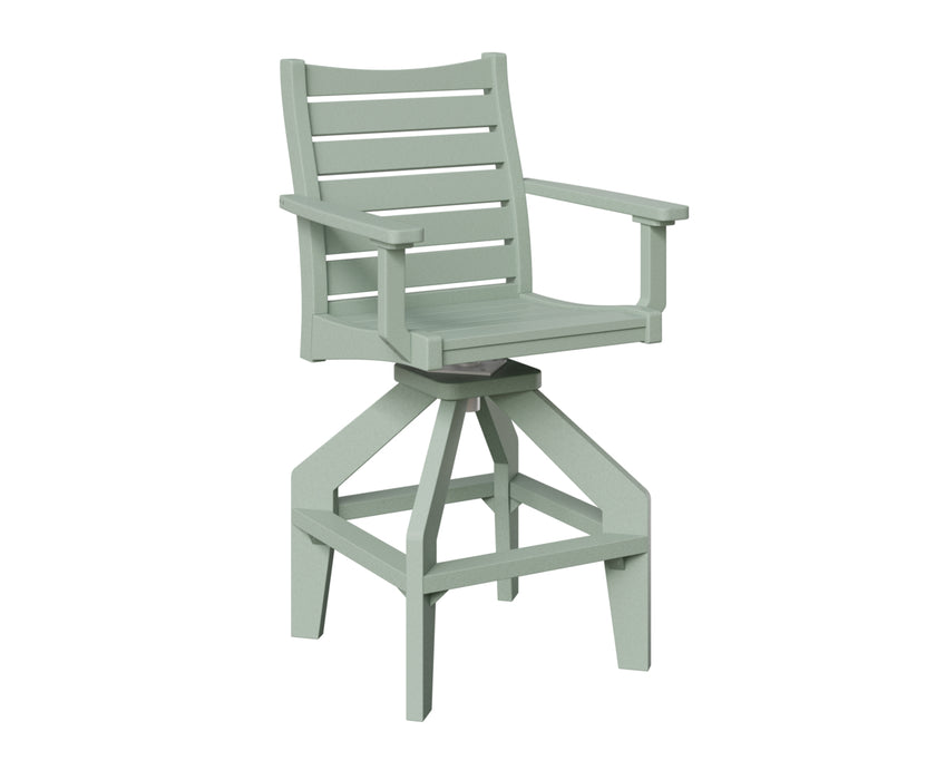 Berlin Gardens Bristol Swivel Bar Chair
