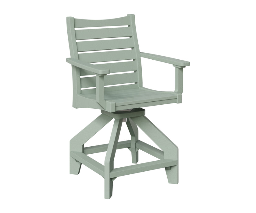 Berlin Gardens Bristol Swivel Counter Chair