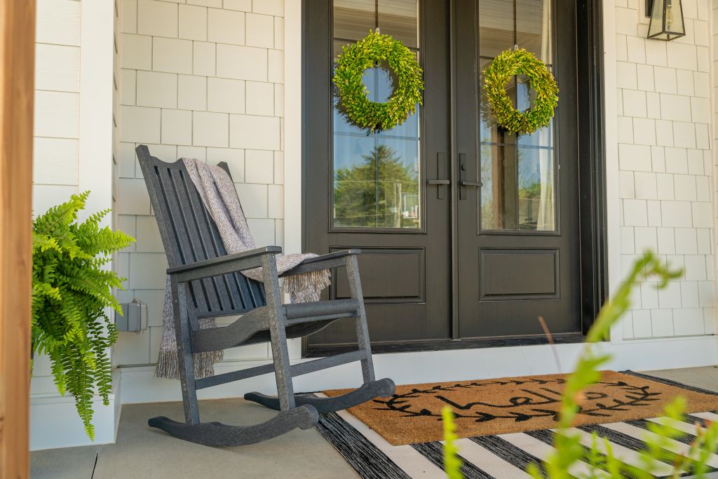 C. R. Plastic Welcome Home Porch Seating Bundle