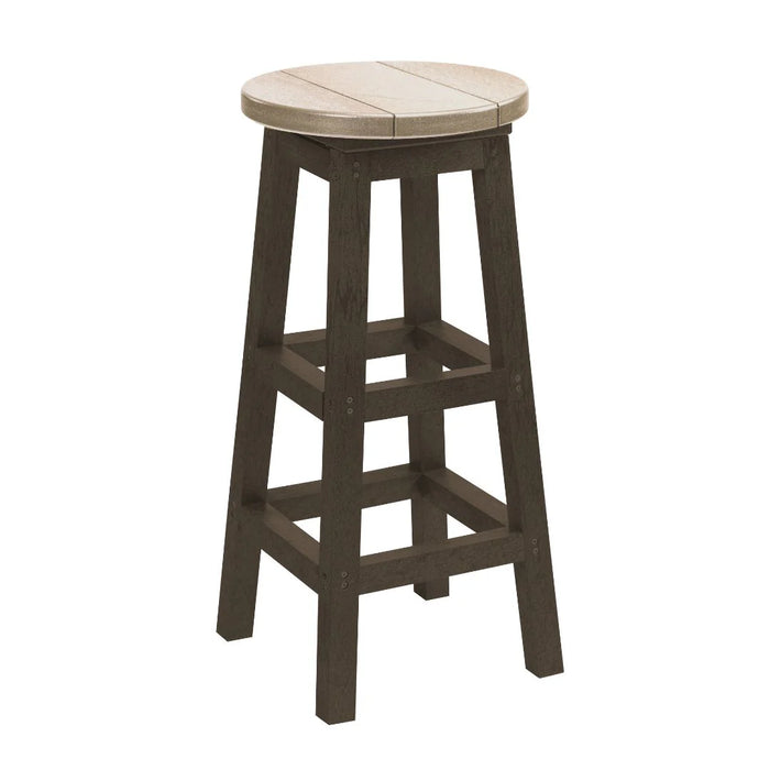 C.R. Plastic Barstool Pub Height