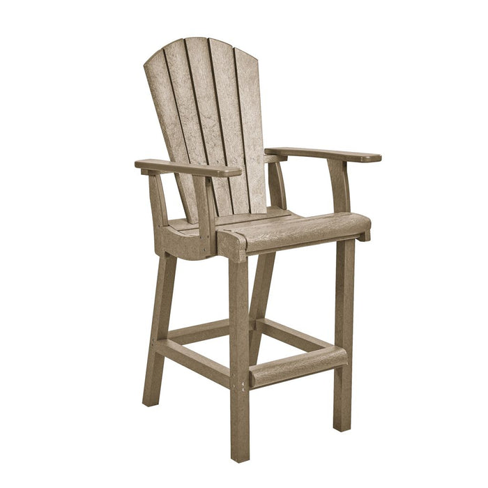 C.R. Plastic Classic Pub Arm Chair