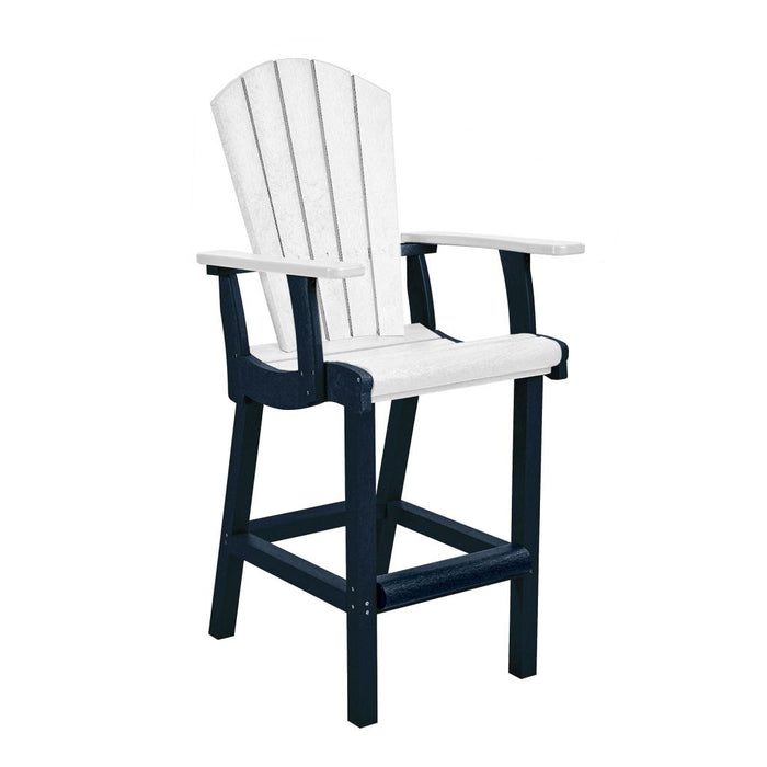 C.R. Plastic Classic Pub Arm Chair