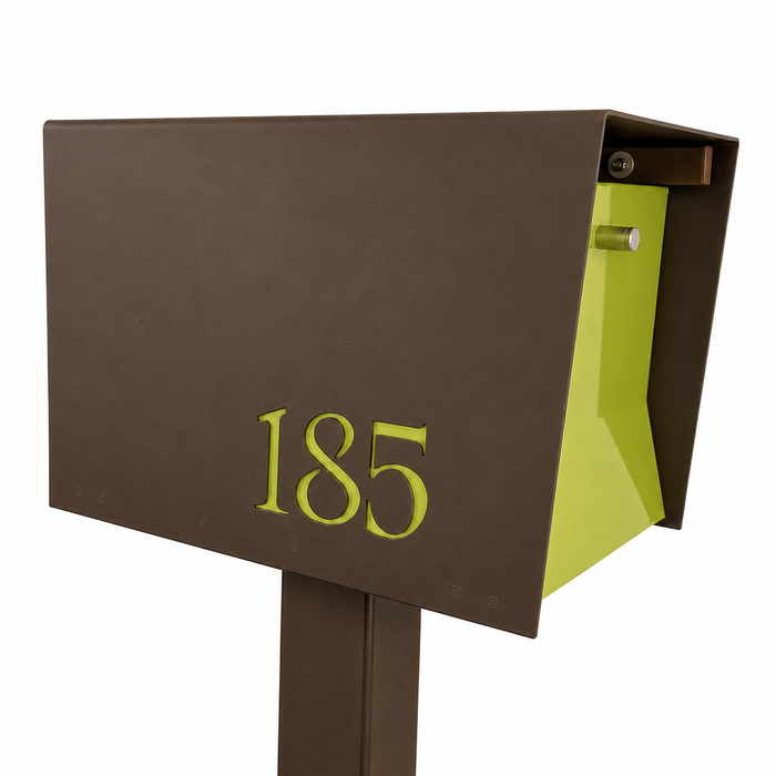 UpTown Box-2.0 in COCONUT - Modern Mailbox