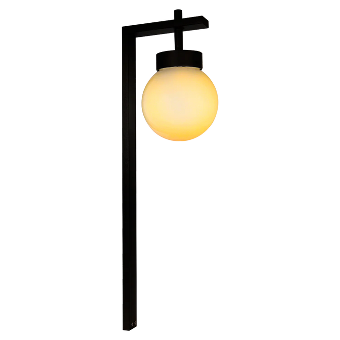 CDPS71 3W 3000K Warm White Integrated LED Globe Path Light Low Voltage Outdoor Landscape Lighting