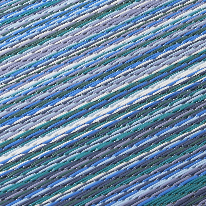 Cancun - Indigo Outdoor Rug for Patio