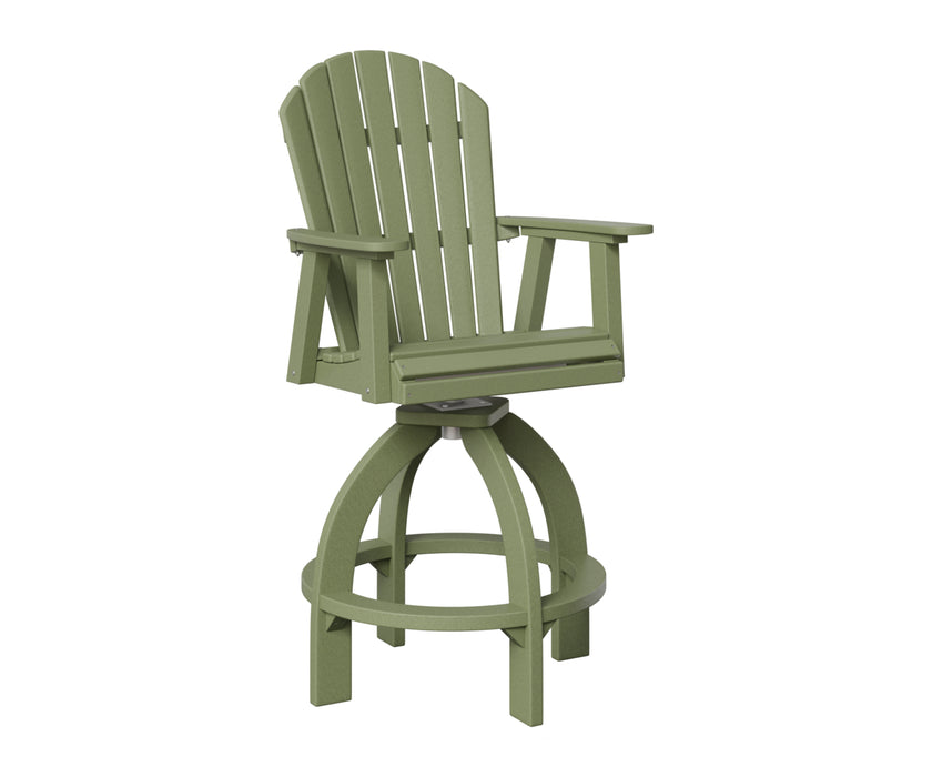 Berlin Gardens Comfo Back 30" Extra Tall Swivel Chair