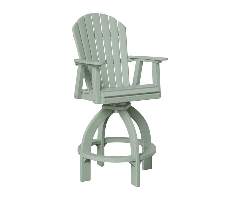 Berlin Gardens Comfo Back 30" Extra Tall Swivel Chair