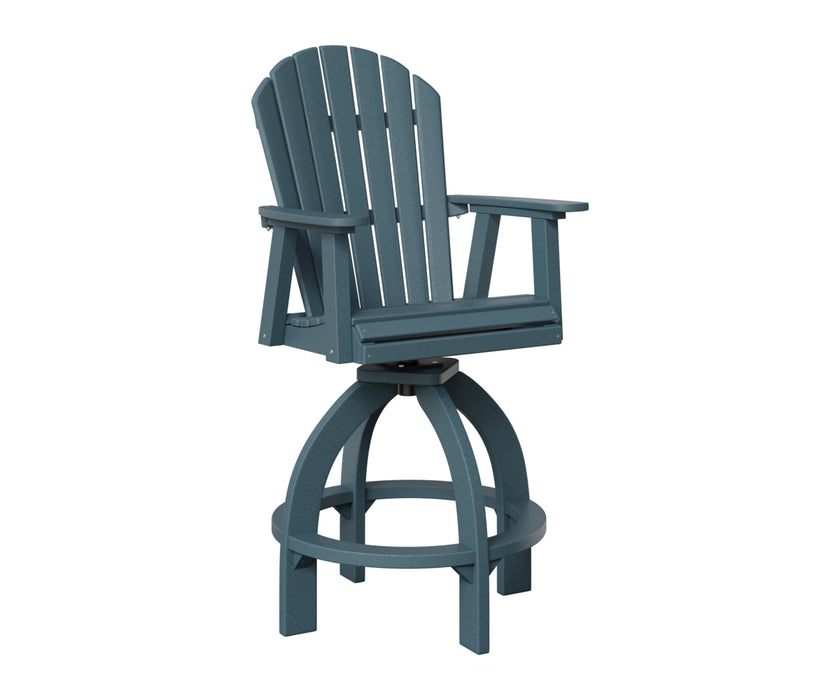 Berlin Gardens Comfo Back 30" Extra Tall Swivel Chair