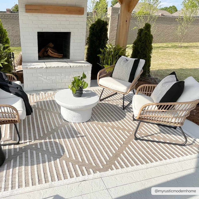 Anah Cream Outdoor Rug