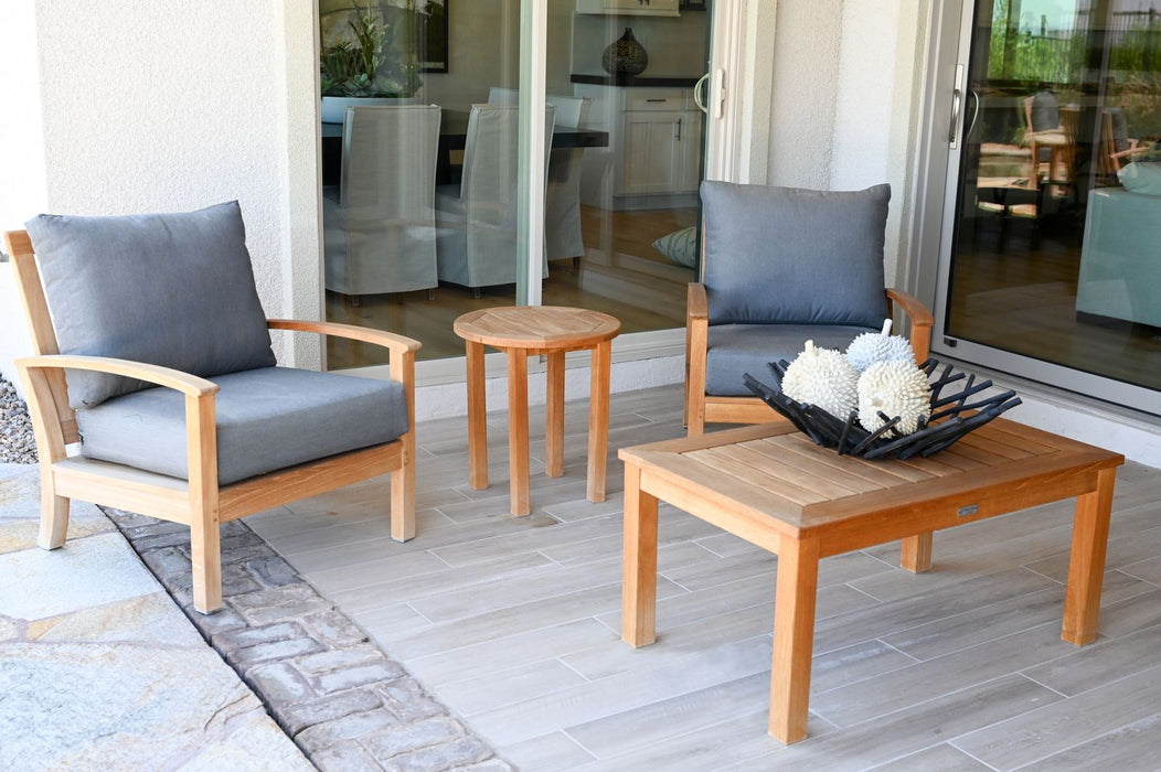 Three Birds Casual Canterbury Tall Round Side Table 20"