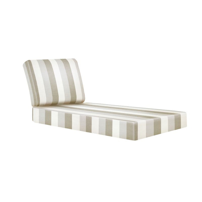 C.R. Plastic Deep Seating Chaise Extension Cushion Set