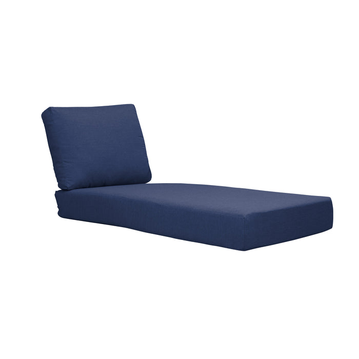 C.R. Plastic Deep Seating Chaise Extension Cushion Set