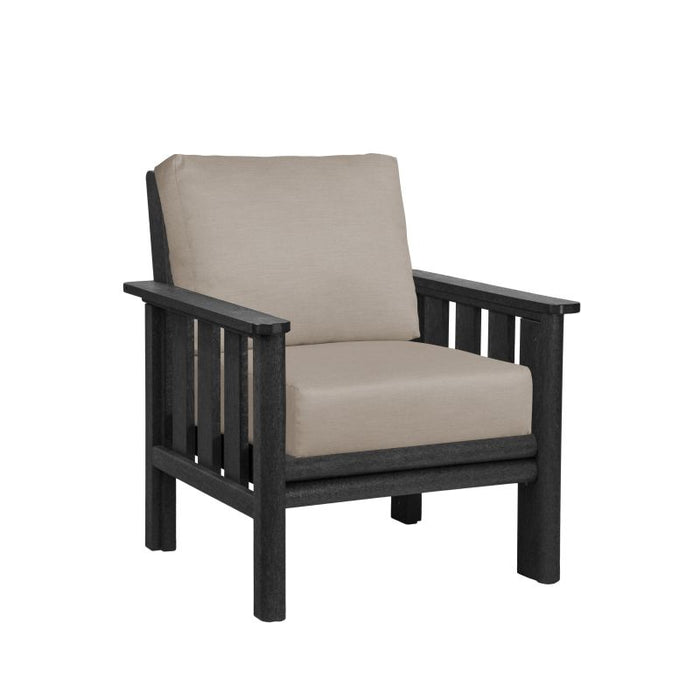 C.R. Plastic Strafford Arm Chair