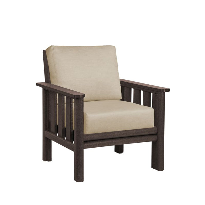 C.R. Plastic Strafford Arm Chair